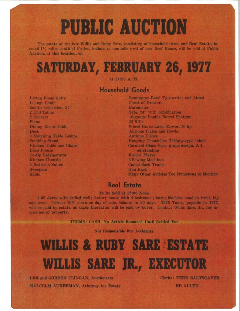 Greg Clingan Auctions Covington Indiana Auctions & Real Estate