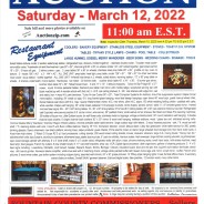 Public Auction – March 12, 2022 @ 11:00 am E.S.T.