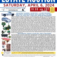 Estate Auction – Saturday, April 6, 2024