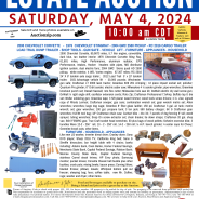 Estate Auction – Saturday, May 4, 2024