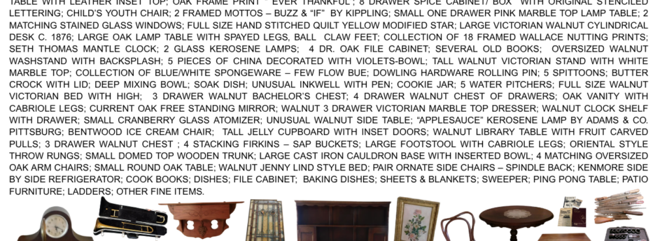 Parker Hathaway Auction – Saturday, July 18, 2026