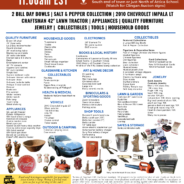 Estate Auction – Saturday, August 1, 2026