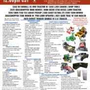PUBLIC AUCTION – Sunday, August 30, 2026, in Potomac, Illinois