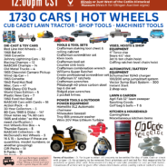 Durene Hallett Auction – Sunday, October 4, 2026 – Catlin, Illinois